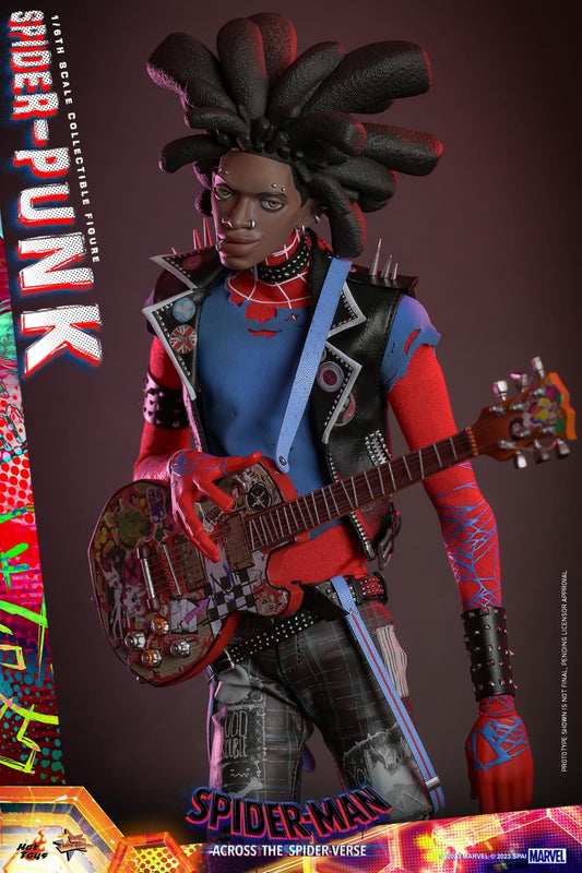 Preventa Figura SPIDER-PUNK - Spider-Man: Across the Spider-Verse marca Hot Toys MMS726 escala 1/6