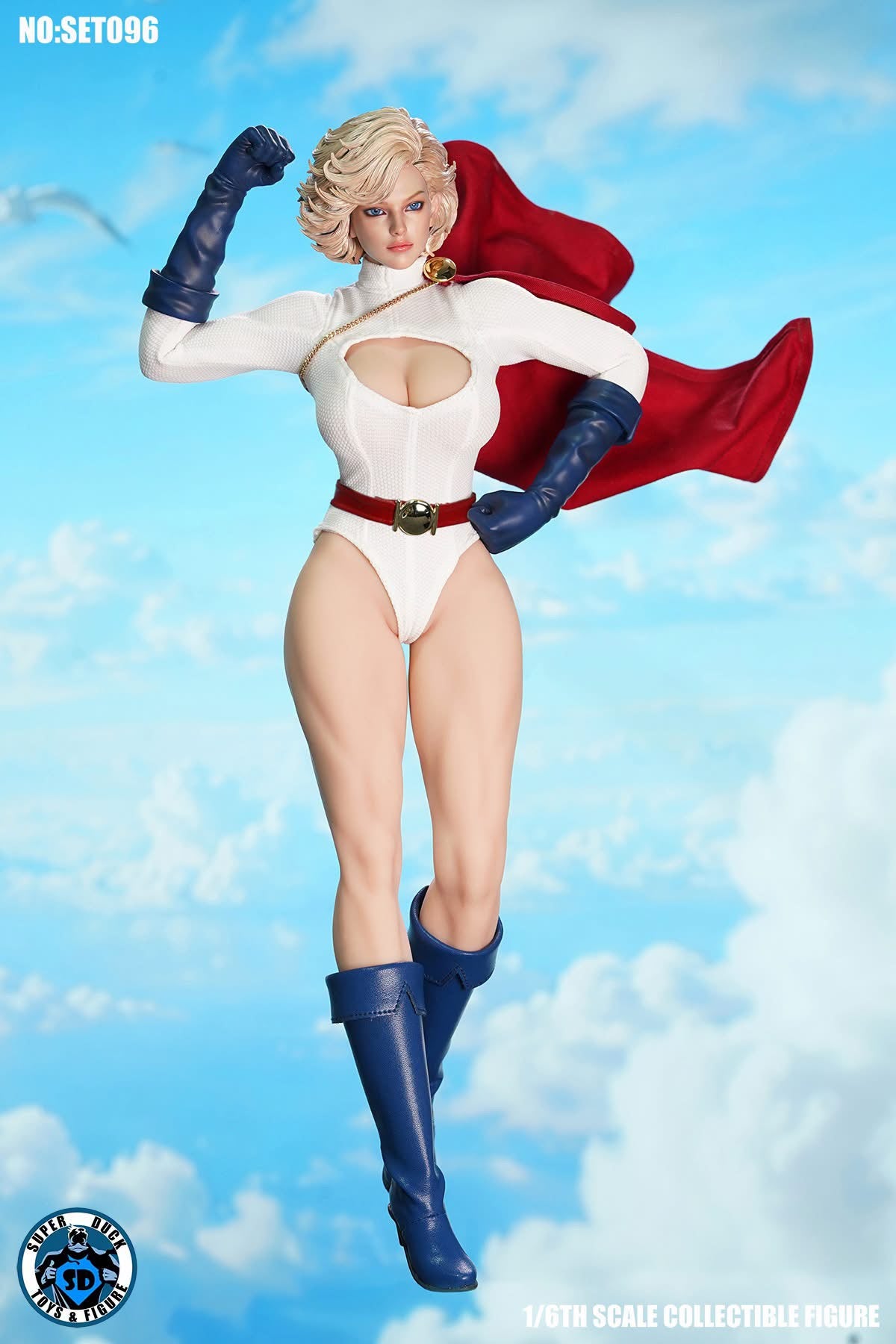 Preventa Figura Strong P Girl marca SuperDuck SET096 escala 1/6