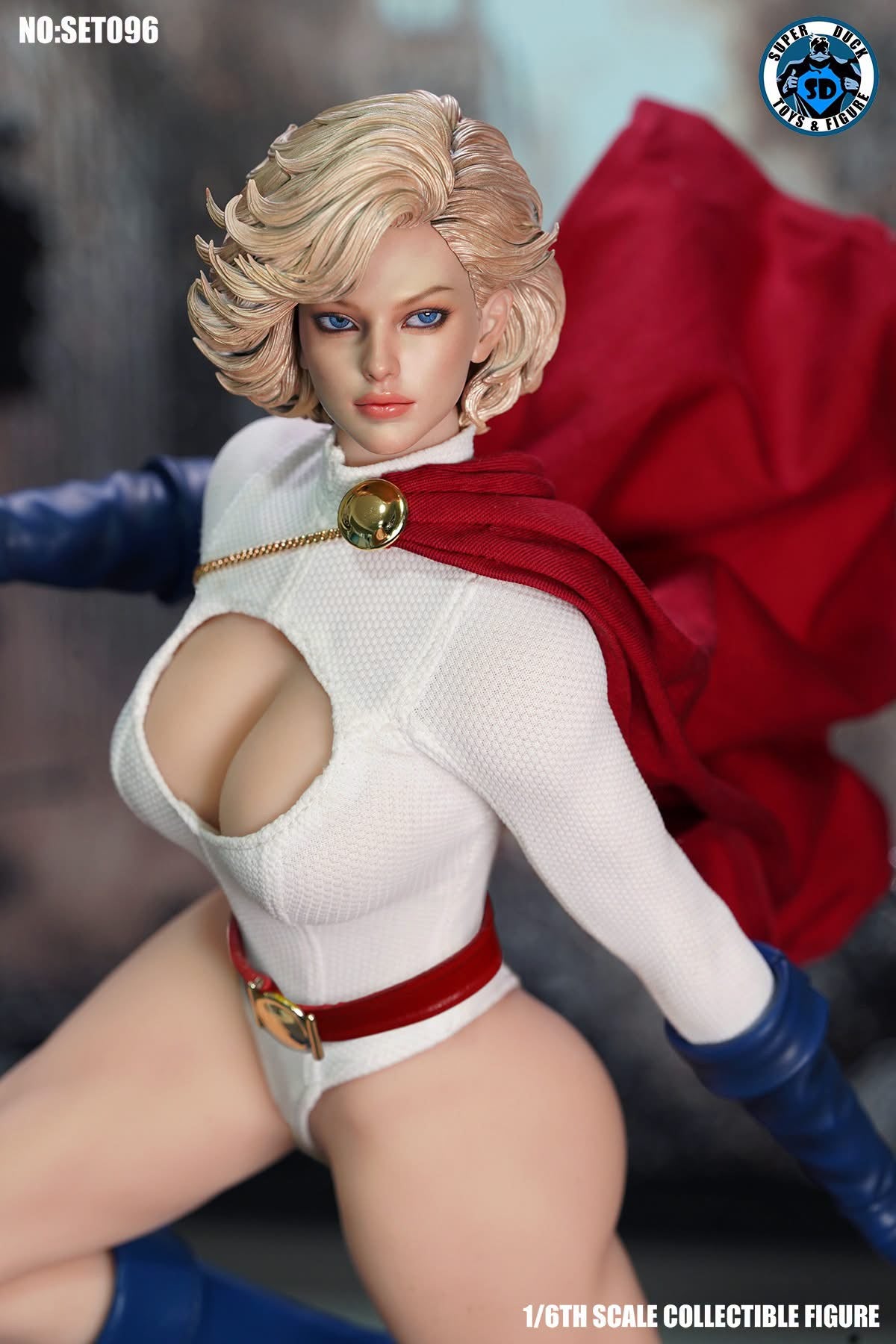 Preventa Figura Strong P Girl marca SuperDuck SET096 escala 1/6