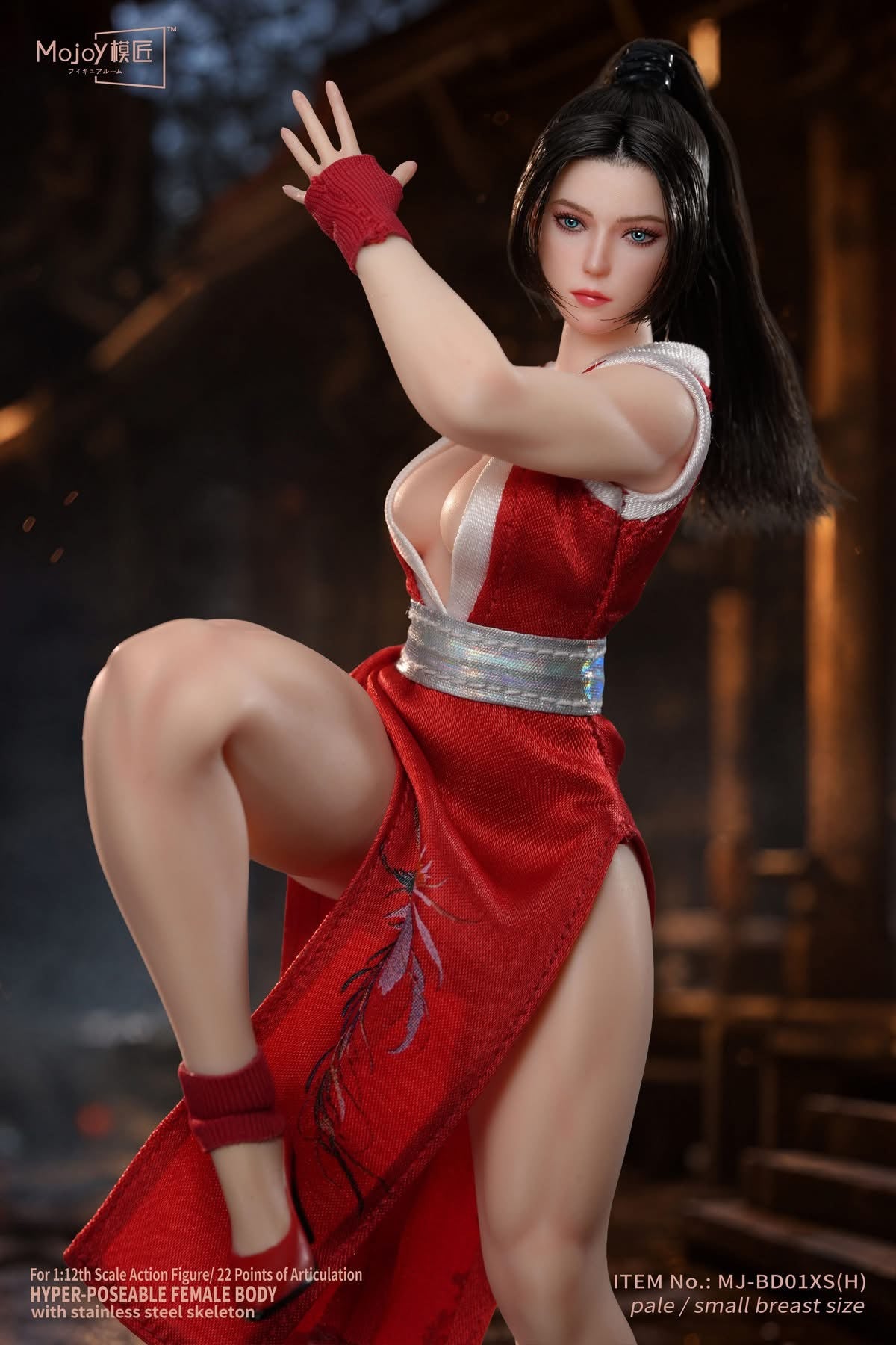 Preventa Figura Female Fighter (4 versiones) marca MojoyTM MJ-BD escala 1/12