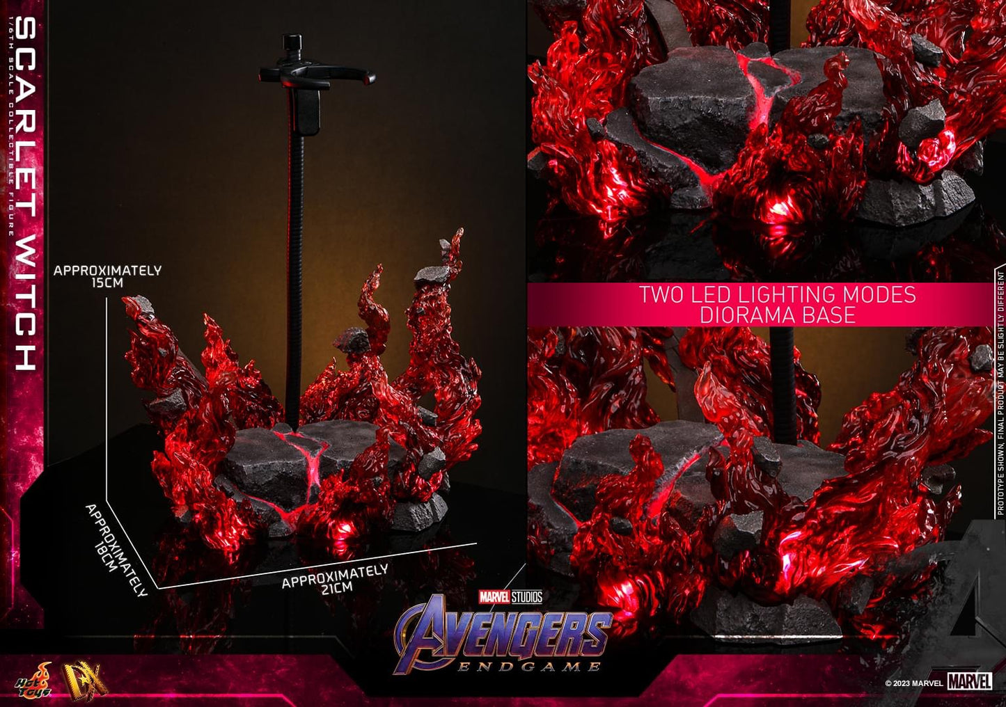 Preventa Figura SCARLET WITCH -  Avengers: Endgame marca Hot Toys DX-35 escala 1/6