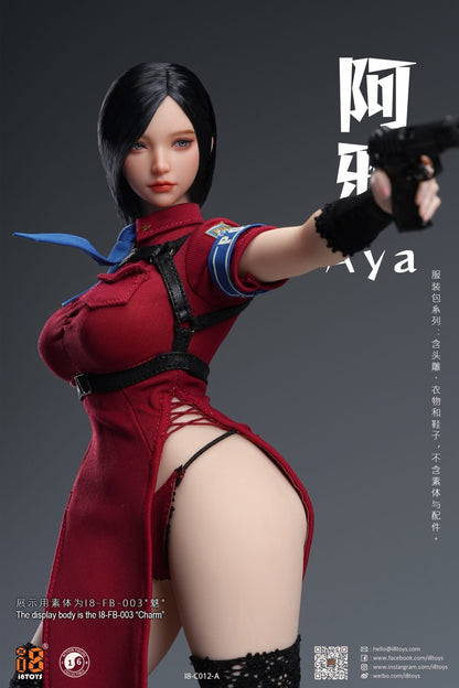 Preventa Set de Vestuario Femenino Aya (3 Modelos) marca i8Toys i8-C012 escala 1/6