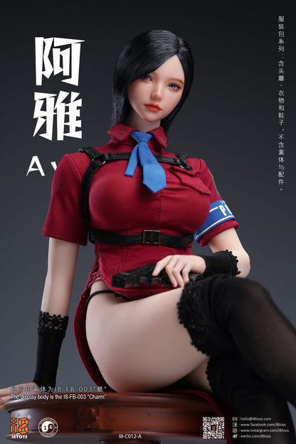Preventa Set de Vestuario Femenino Aya (3 Modelos) marca i8Toys i8-C012 escala 1/6