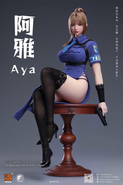 Preventa Set de Vestuario Femenino Aya (3 Modelos) marca i8Toys i8-C012 escala 1/6