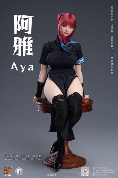 Preventa Set de Vestuario Femenino Aya (3 Modelos) marca i8Toys i8-C012 escala 1/6