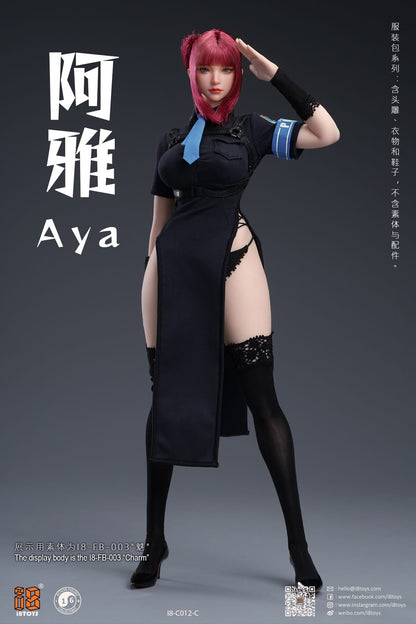 Preventa Set de Vestuario Femenino Aya (3 Modelos) marca i8Toys i8-C012 escala 1/6