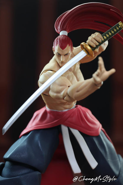 Pedido Figura Genjuro Kibagami - Samurai Shodown VI marca Storm Collectibles SNSS04 escala pequeña 1/12