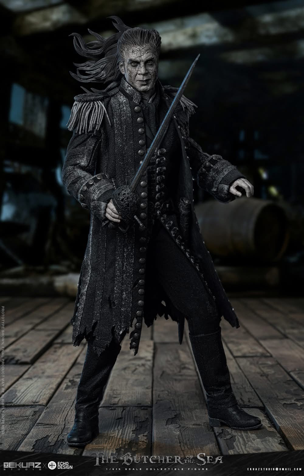 Preventa Figura The Butcher of the Sea marca Ekuaz Studio EKS013 escala 1/6