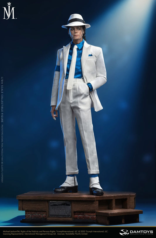 Preventa Figura Michael Jackson (Deluxe Edition) (Cabello Enraizado) - "Smooth Criminal" marca DAMTOYS DMS048S escala 1/6