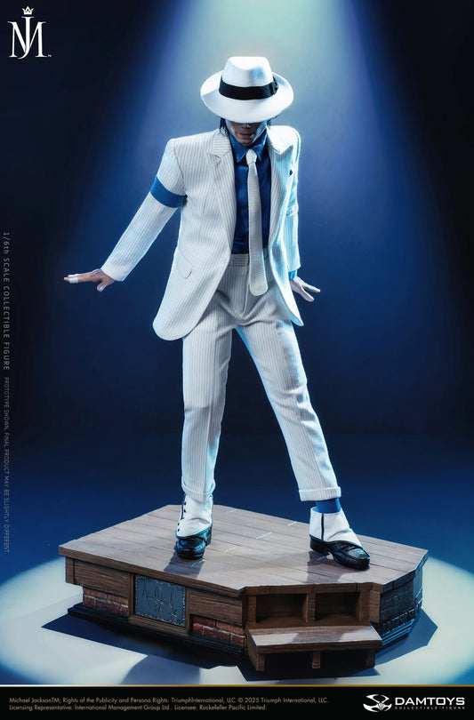 Preventa Figura Michael Jackson (Deluxe Edition) (Cabello Enraizado) - "Smooth Criminal" marca DAMTOYS DMS048S escala 1/6