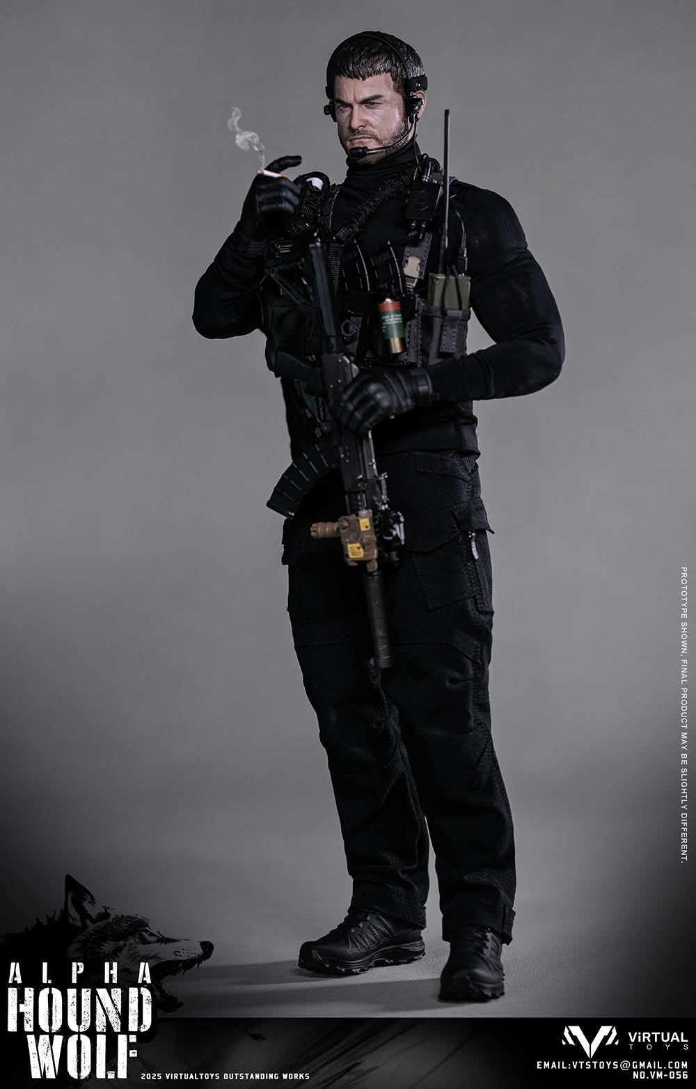 Preventa Figura Hound Wolf Alpha marca VTS VM056 escala 1/6