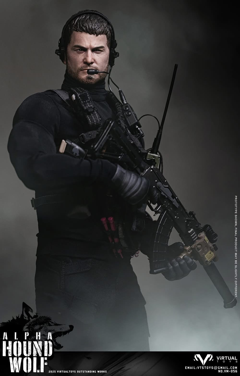 Preventa Figura Hound Wolf Alpha marca VTS VM056 escala 1/6