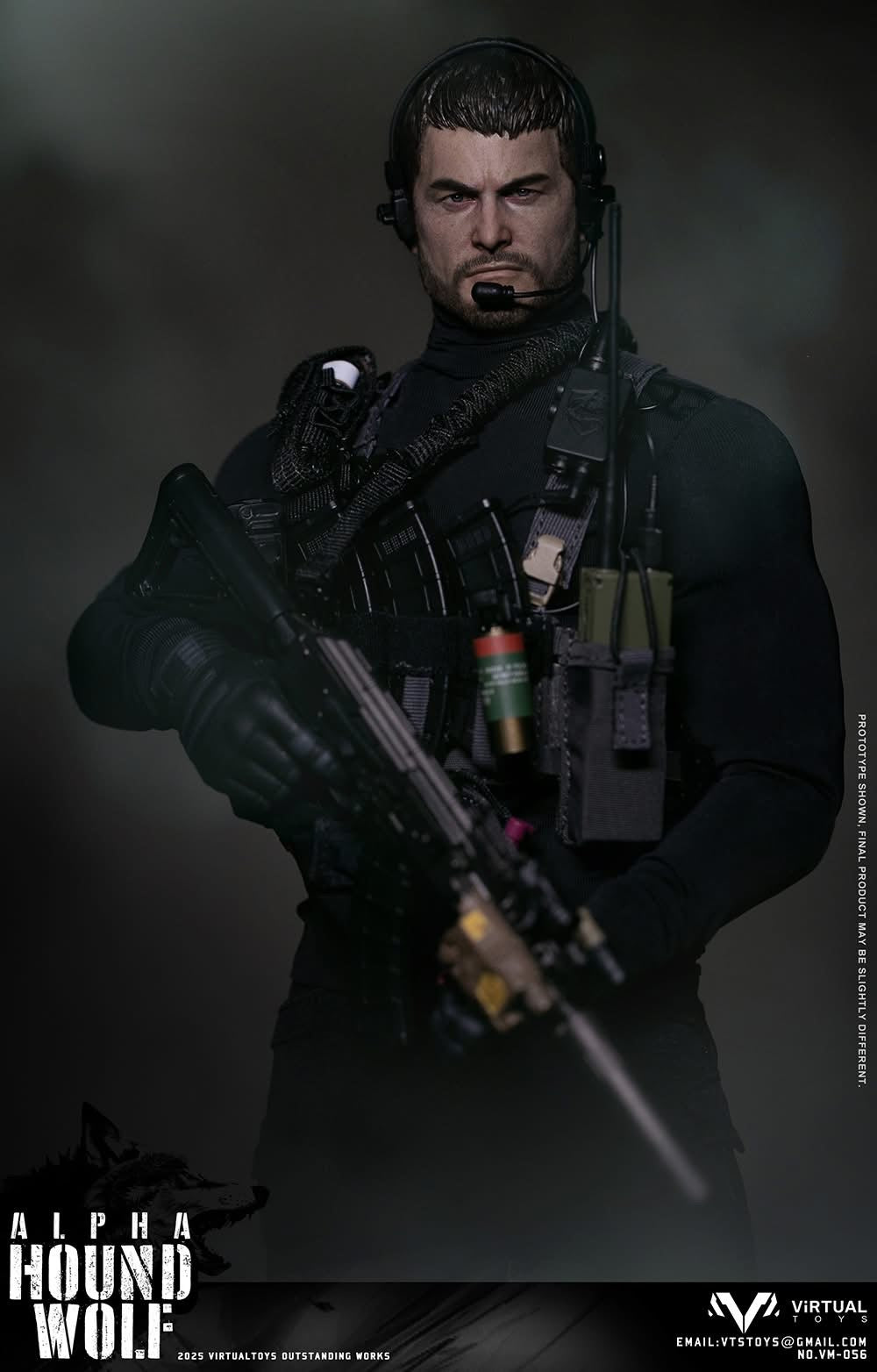 Preventa Figura Hound Wolf Alpha marca VTS VM056 escala 1/6