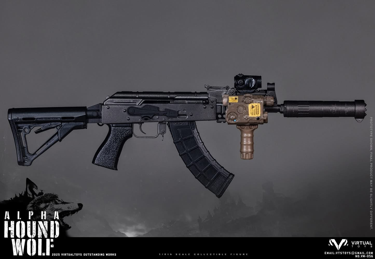 Preventa Figura Hound Wolf Alpha marca VTS VM056 escala 1/6