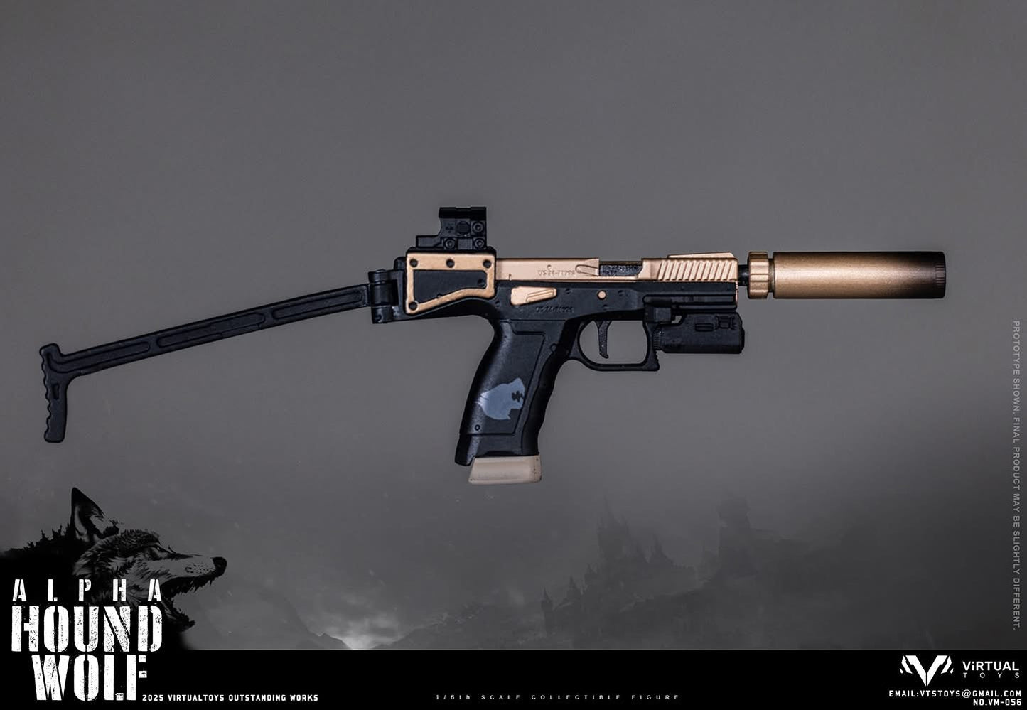 Preventa Figura Hound Wolf Alpha marca VTS VM056 escala 1/6