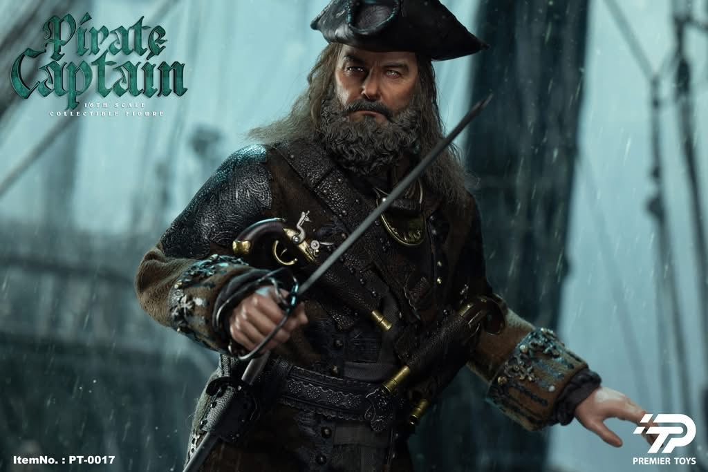 Preventa Figura Pirate Captain marca Premier Toys PT0017 escala 1/6