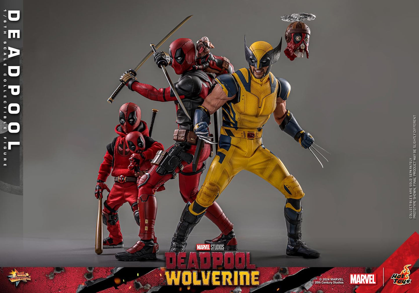 Preventa Figura Deadpool - Deadpool & Wolverine marca Hot Toys MMS746 escala 1/6