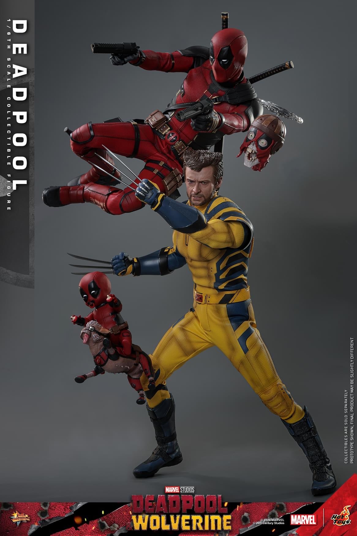 Preventa Figura Deadpool - Deadpool & Wolverine marca Hot Toys MMS746 escala 1/6