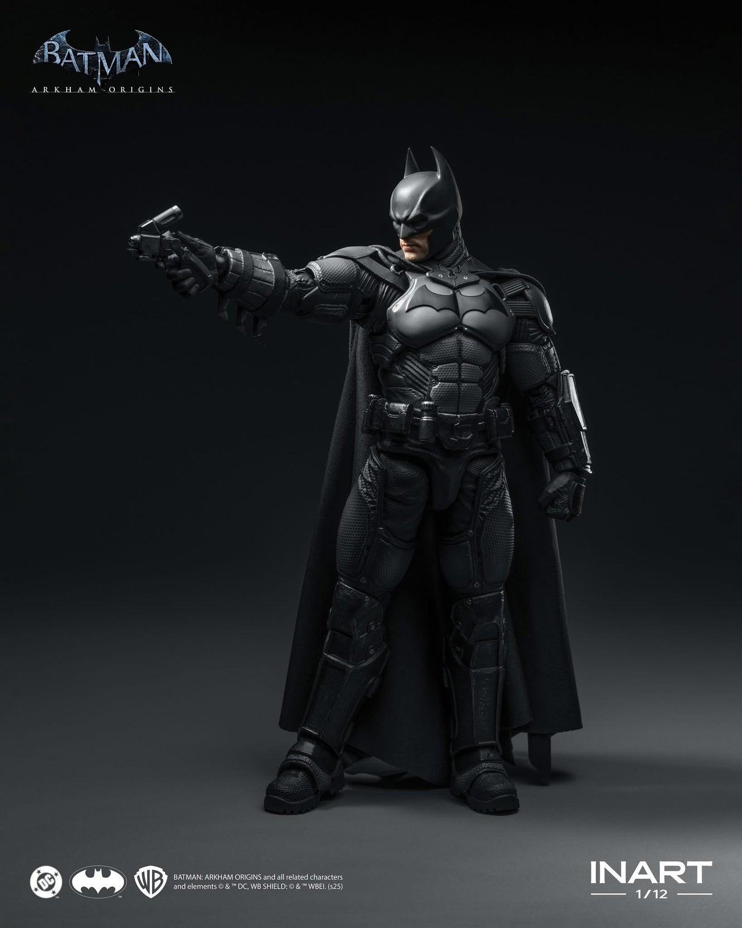 Preventa Figura BATMAN - Batman Arkham Origins marca INART MAG G0003 escala 1/12