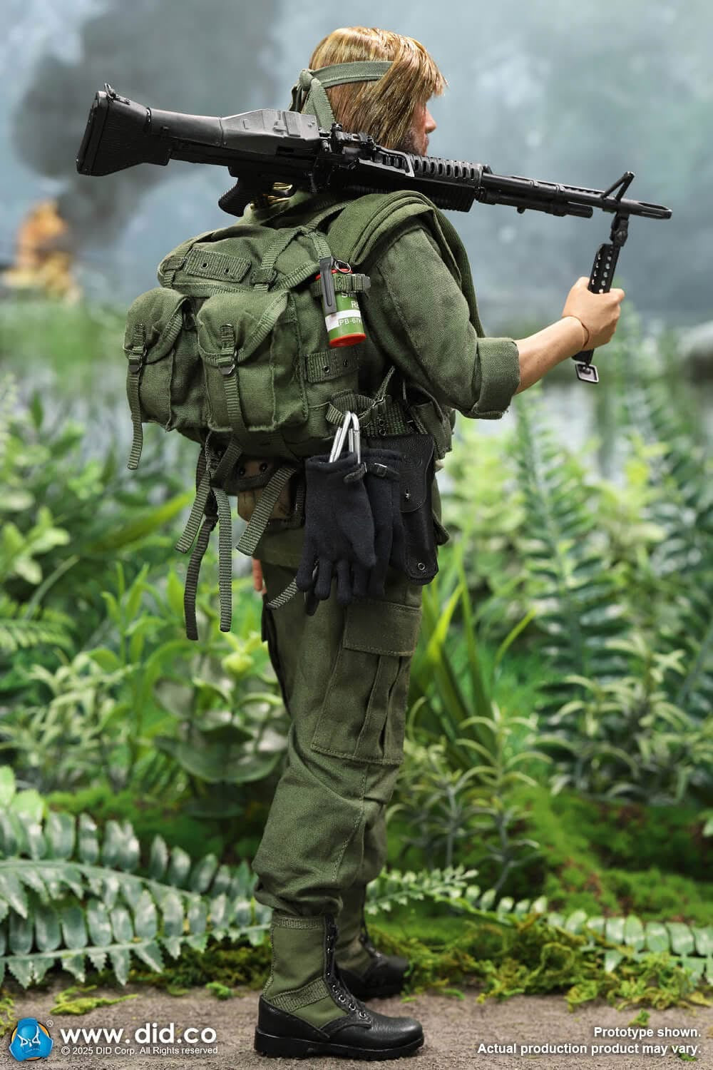 Preventa Figura Colonel James - Vietnam War U.S. Army marca DID V80184 escala 1/6