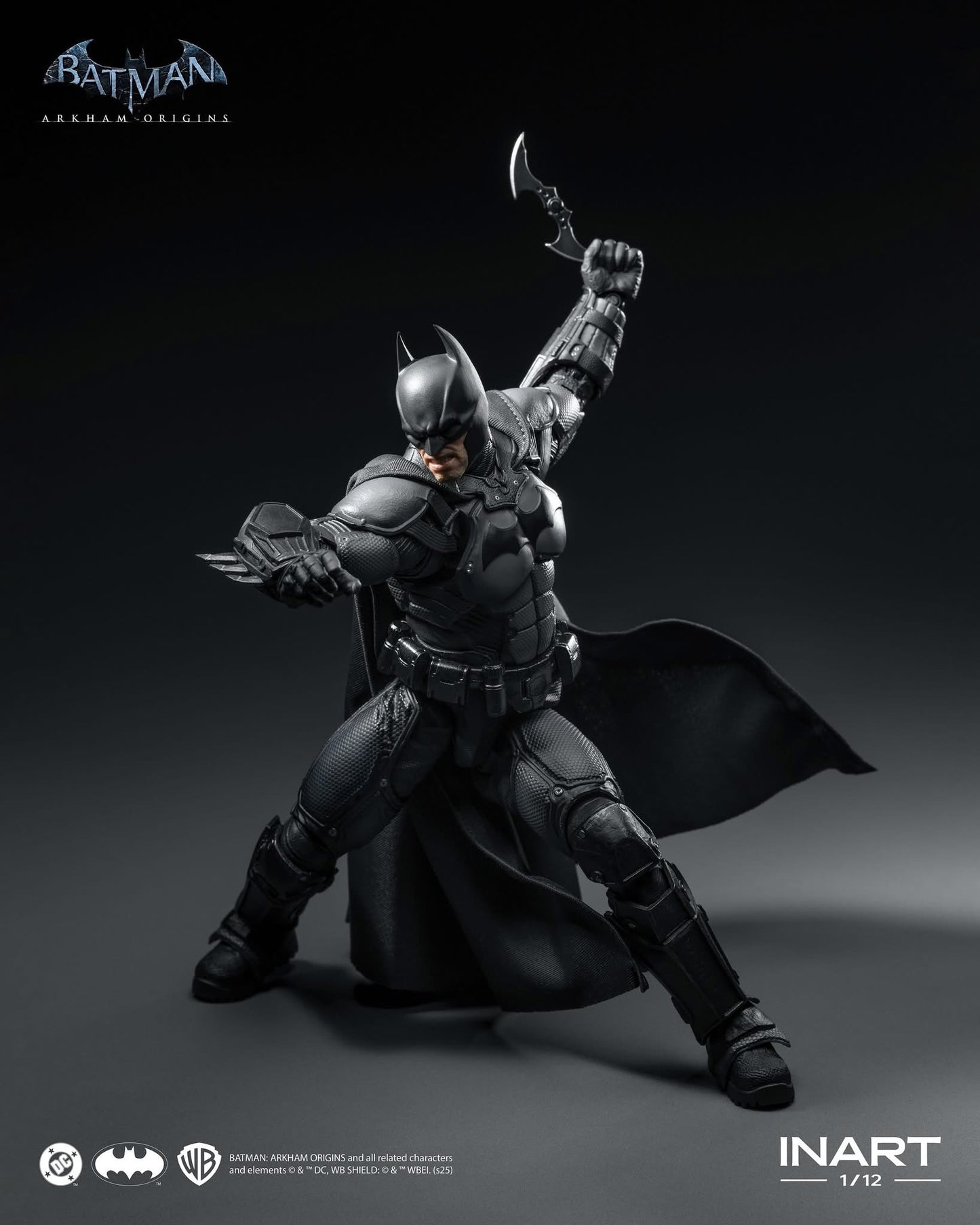 Preventa Figura BATMAN - Batman Arkham Origins marca INART MAG G0003 escala 1/12
