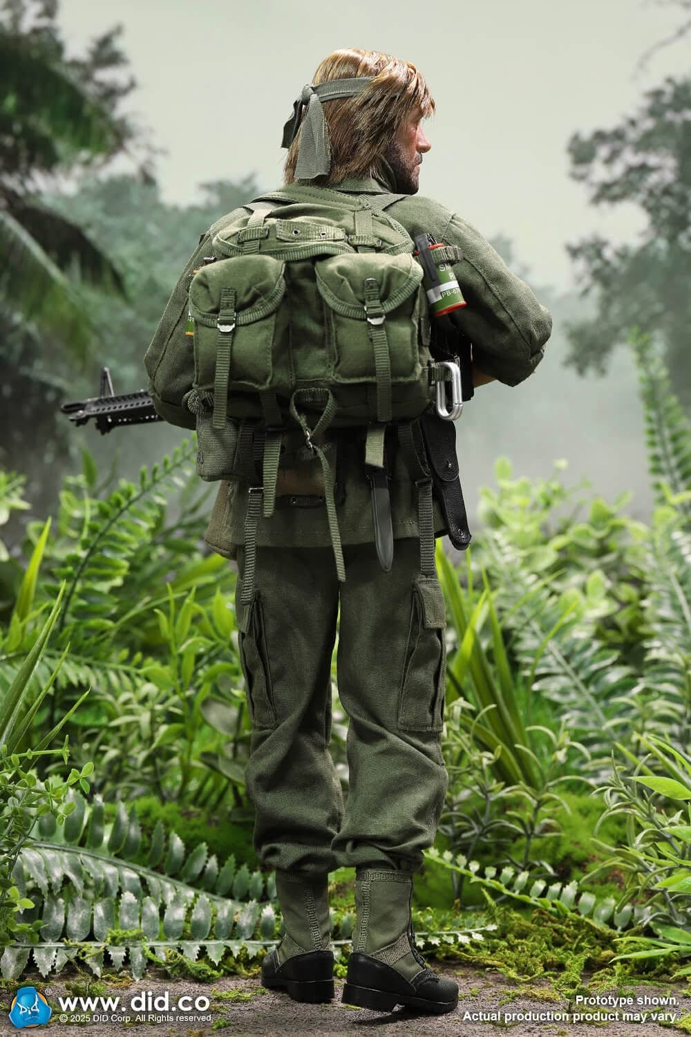 Preventa Figura Colonel James - Vietnam War U.S. Army marca DID V80184 escala 1/6