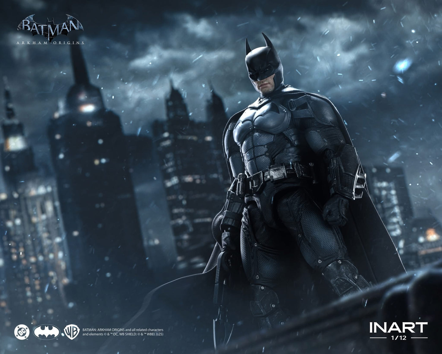 Preventa Figura BATMAN - Batman Arkham Origins marca INART MAG G0003 escala 1/12