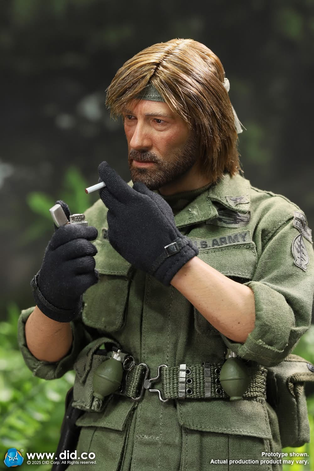 Preventa Figura Colonel James - Vietnam War U.S. Army marca DID V80184 escala 1/6