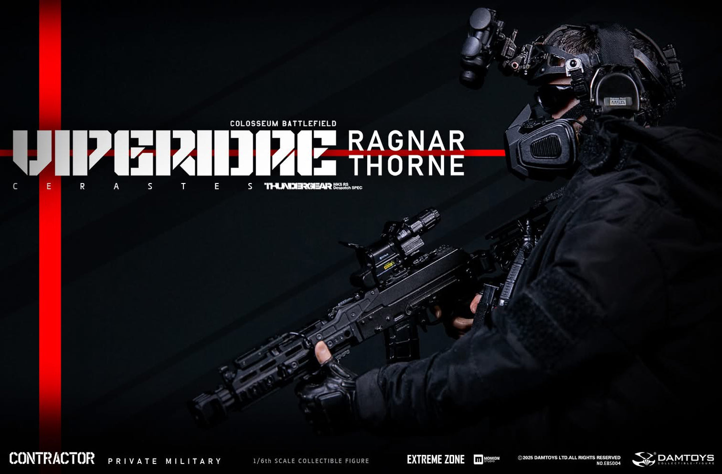 Preventa Figura Contractor Ragnar marca Damtoys escala 1/6