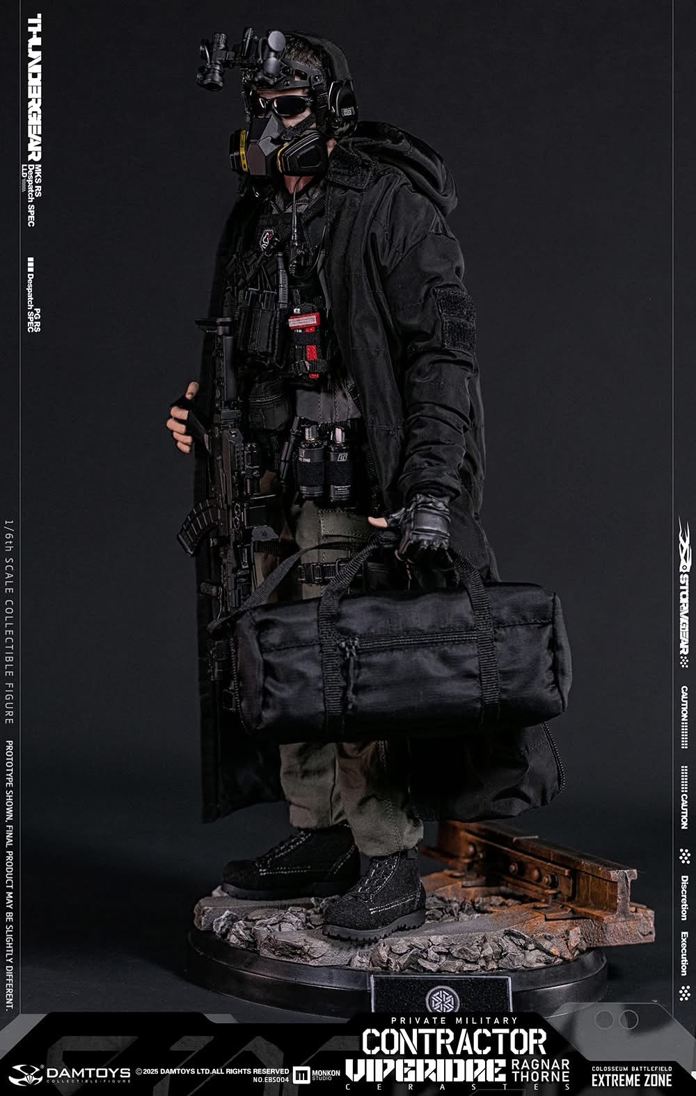 Preventa Figura Contractor Ragnar marca Damtoys escala 1/6
