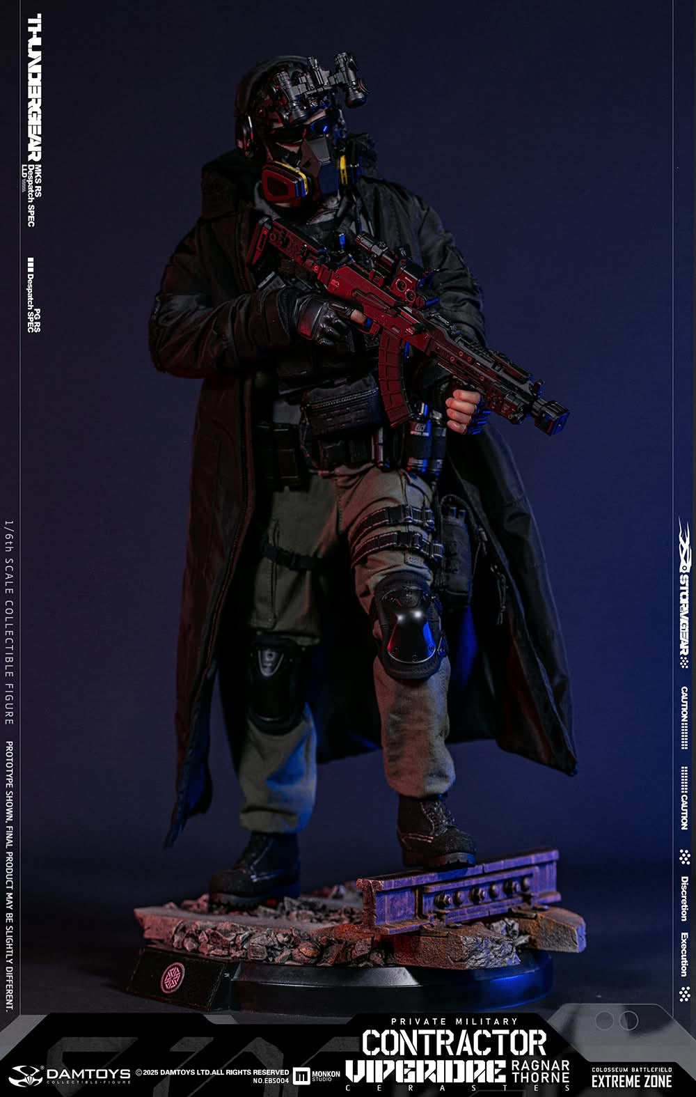 Preventa Figura Contractor Ragnar marca Damtoys escala 1/6