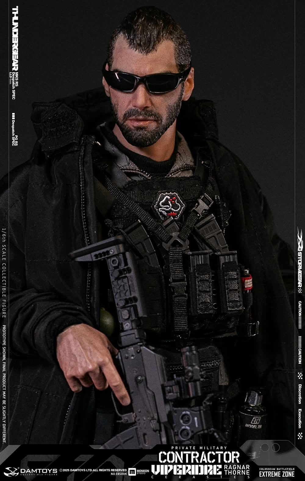 Preventa Figura Contractor Ragnar marca Damtoys escala 1/6