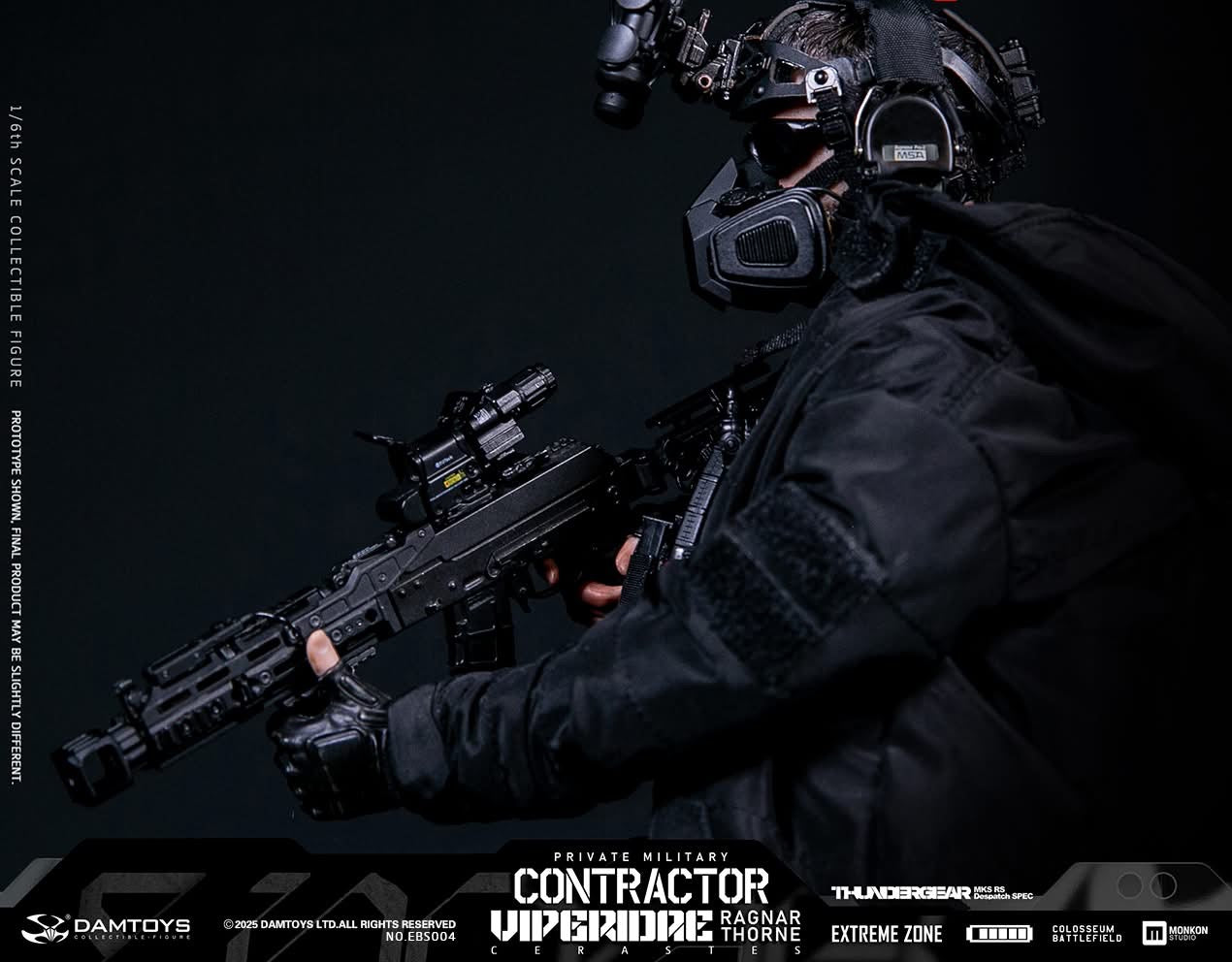 Preventa Figura Contractor Ragnar marca Damtoys escala 1/6