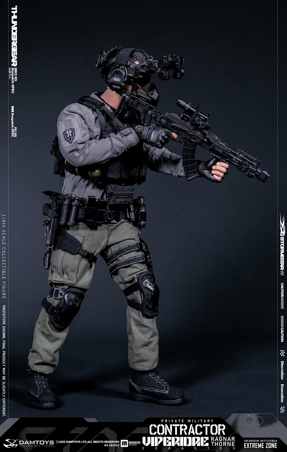 Preventa Figura Contractor Ragnar marca Damtoys escala 1/6