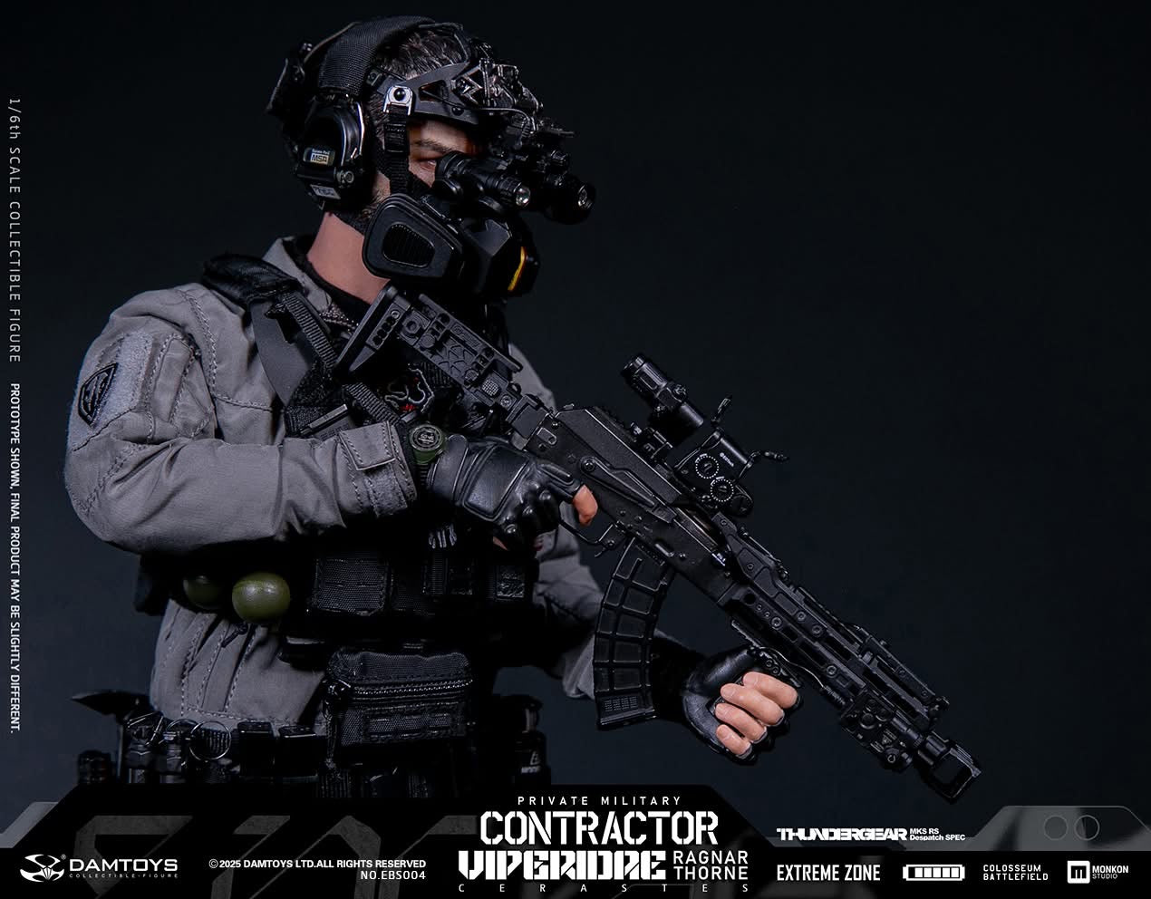 Preventa Figura Contractor Ragnar marca Damtoys escala 1/6
