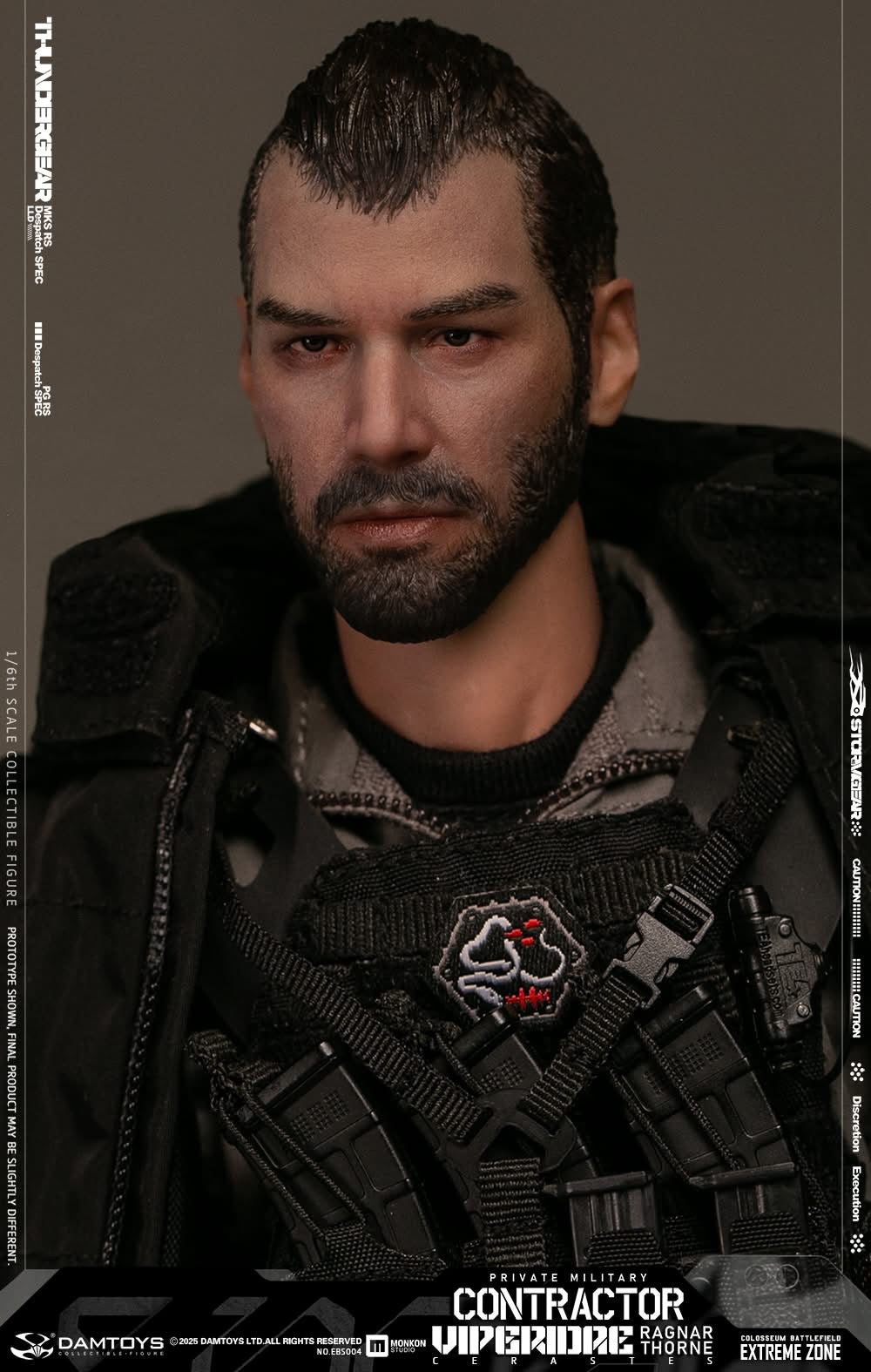 Preventa Figura Contractor Ragnar marca Damtoys escala 1/6