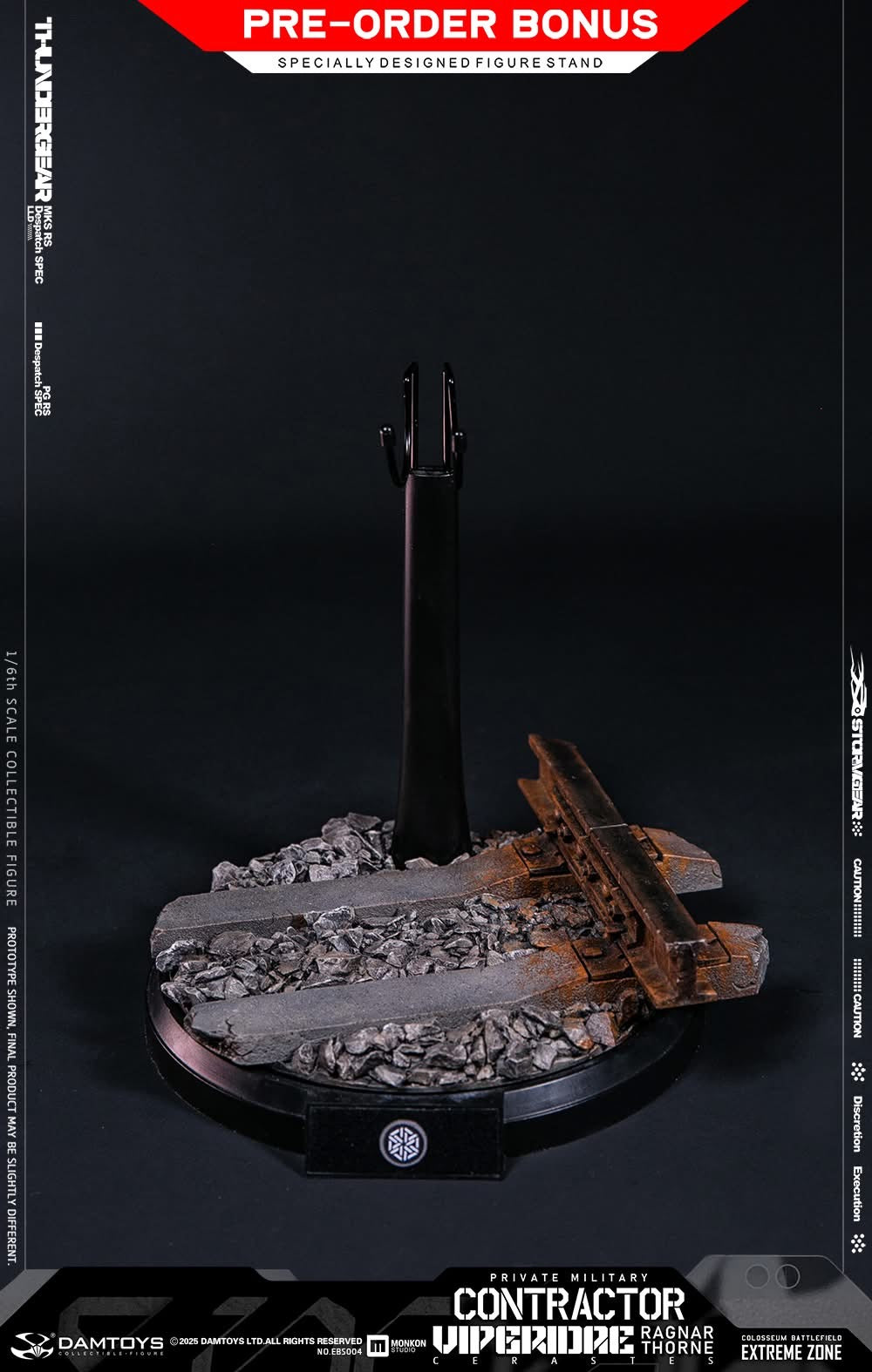 Preventa Figura Contractor Ragnar marca Damtoys escala 1/6