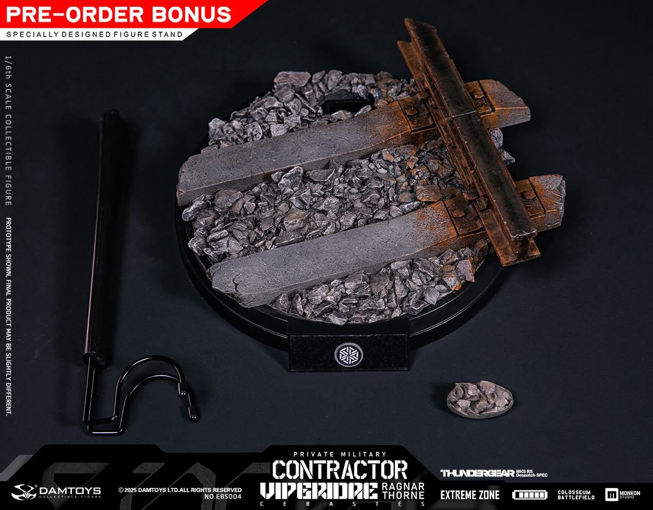 Preventa Figura Contractor Ragnar marca Damtoys escala 1/6