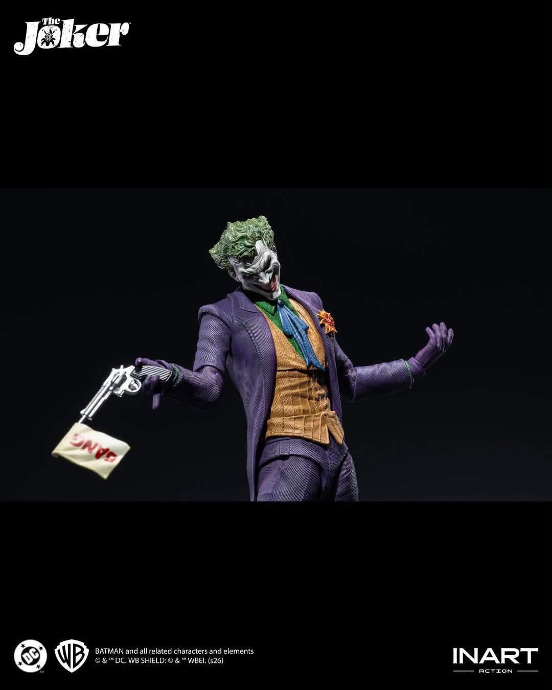 Preventa Figura The Joker (Comic version) marca Inart C0005 escala 1/12