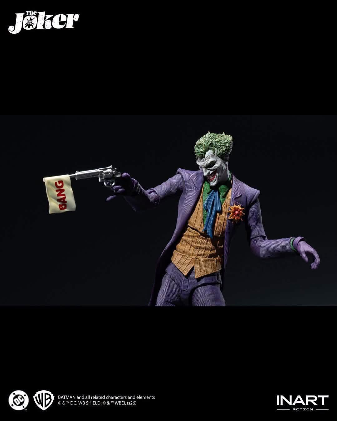Preventa Figura The Joker (Comic version) marca Inart C0005 escala 1/12