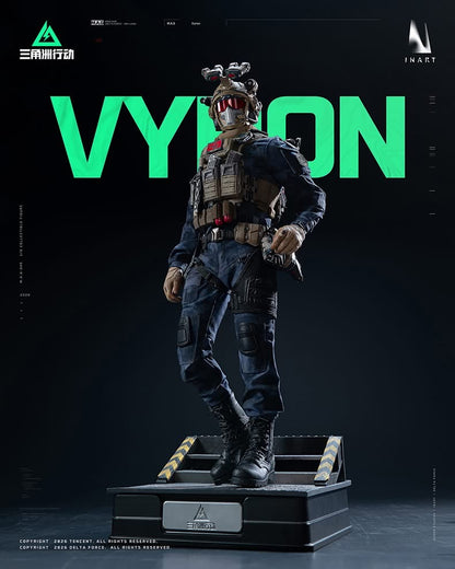 Preventa Figura Vyron - Delta Force marca INART MAG045 Queen Studio escala 1/6