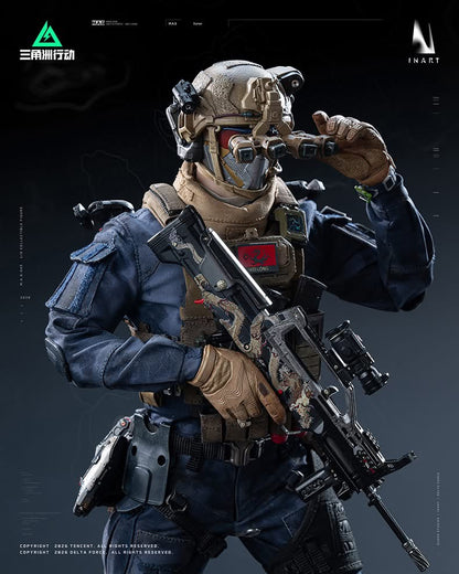 Preventa Figura Vyron - Delta Force marca INART MAG045 Queen Studio escala 1/6