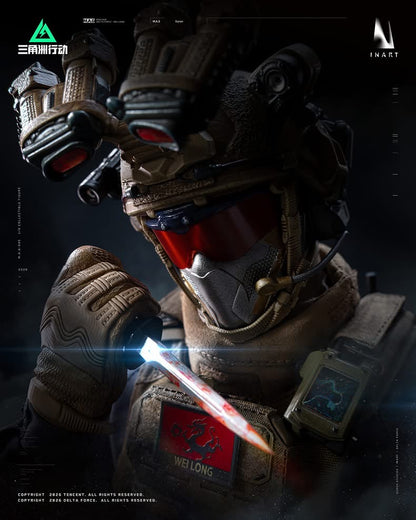 Preventa Figura Vyron - Delta Force marca INART MAG045 Queen Studio escala 1/6