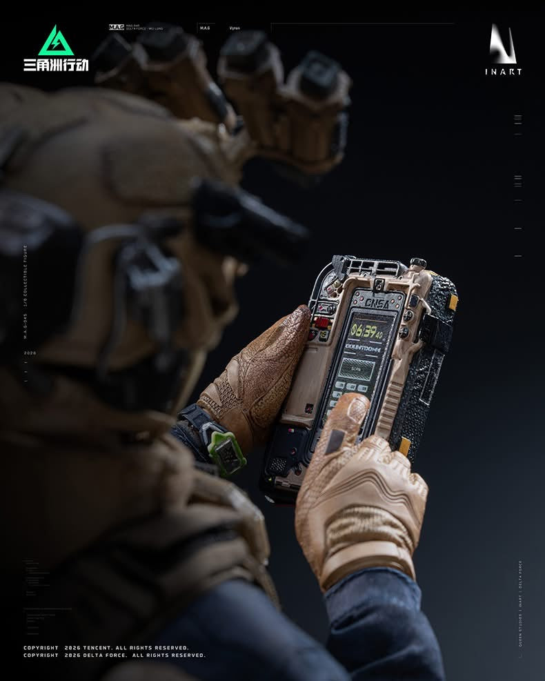 Preventa Figura Vyron - Delta Force marca INART MAG045 Queen Studio escala 1/6
