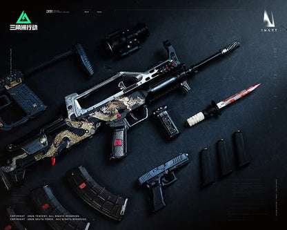 Preventa Figura Vyron - Delta Force marca INART MAG045 Queen Studio escala 1/6