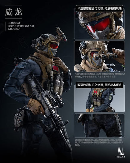 Preventa Figura Vyron - Delta Force marca INART MAG045 Queen Studio escala 1/6
