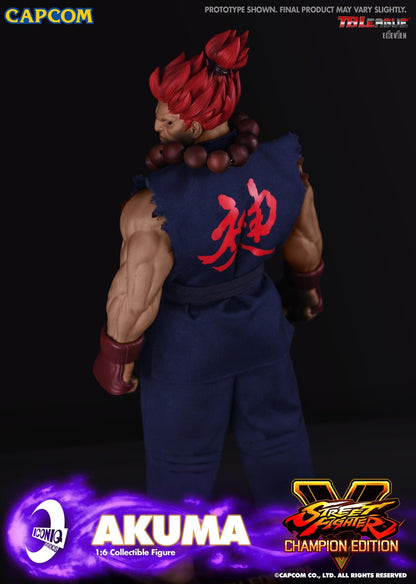 Preventa Figura AKUMA - Street Fighter V marca Iconiq Studios IQGS-05 escala 1/6