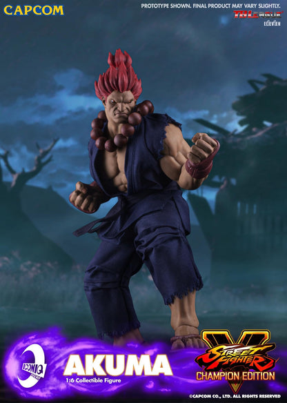 Preventa Figura AKUMA - Street Fighter V marca Iconiq Studios IQGS-05 escala 1/6