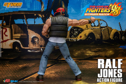 Preventa Figura Ralf Jones - The King of Fighters '98 Unlimited Match marca Storm Collectibles SKKF0 escala pequeña 1/12