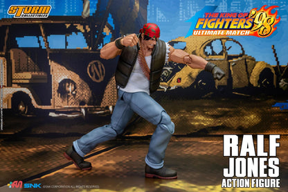 Preventa Figura Ralf Jones - The King of Fighters '98 Unlimited Match marca Storm Collectibles SKKF0 escala pequeña 1/12